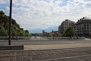 … und Blick flussaufwärts