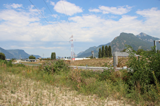 … und Blick ins Vallée de l'Isère talabwärts