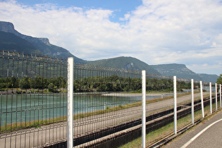 … und Blick auf das Unterwasser flussabwärts