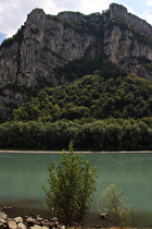 … und Blick zum Bec de l'Échaillon