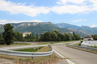 … Blick ins Massif de la Chartreuse …