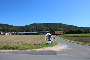 Südrand von Bodenwerder, Blick zum Vogler