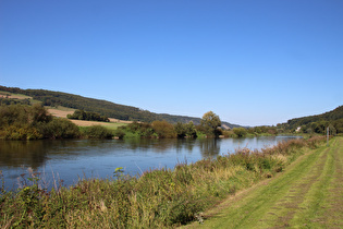 … und Blick flussabwärts