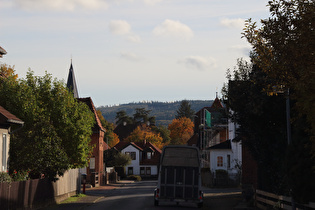 in Wennigsen, Blick zum Deister