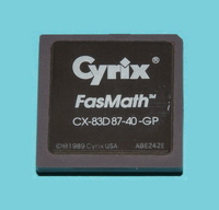 Koprozessor: Cyrix FasMath CX-83D87-40-GP