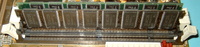 SDRAM-Module auf 686er-Hauptplatine